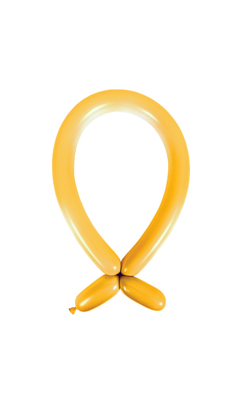 Anagram Modelling Balloon - Pearl Gold  260 - 100pcs
