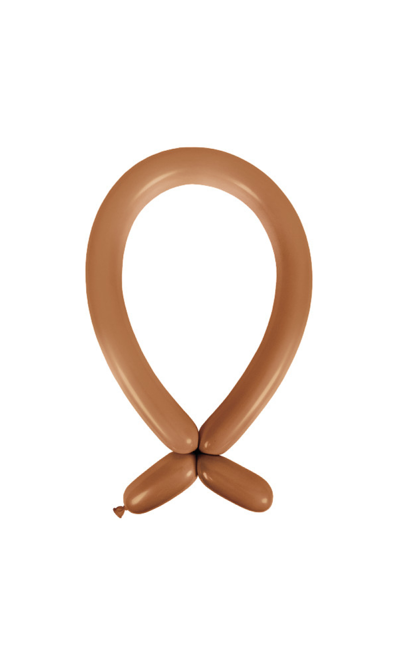 Anagram Modelling Balloon - Fashion Chocolate  260 - 100pcs