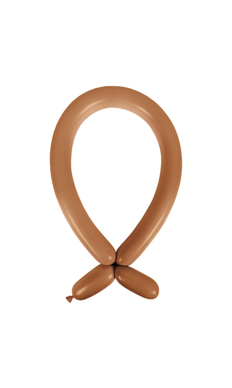 Anagram Modelling Balloon - Fashion Chocolate  260 - 100pcs