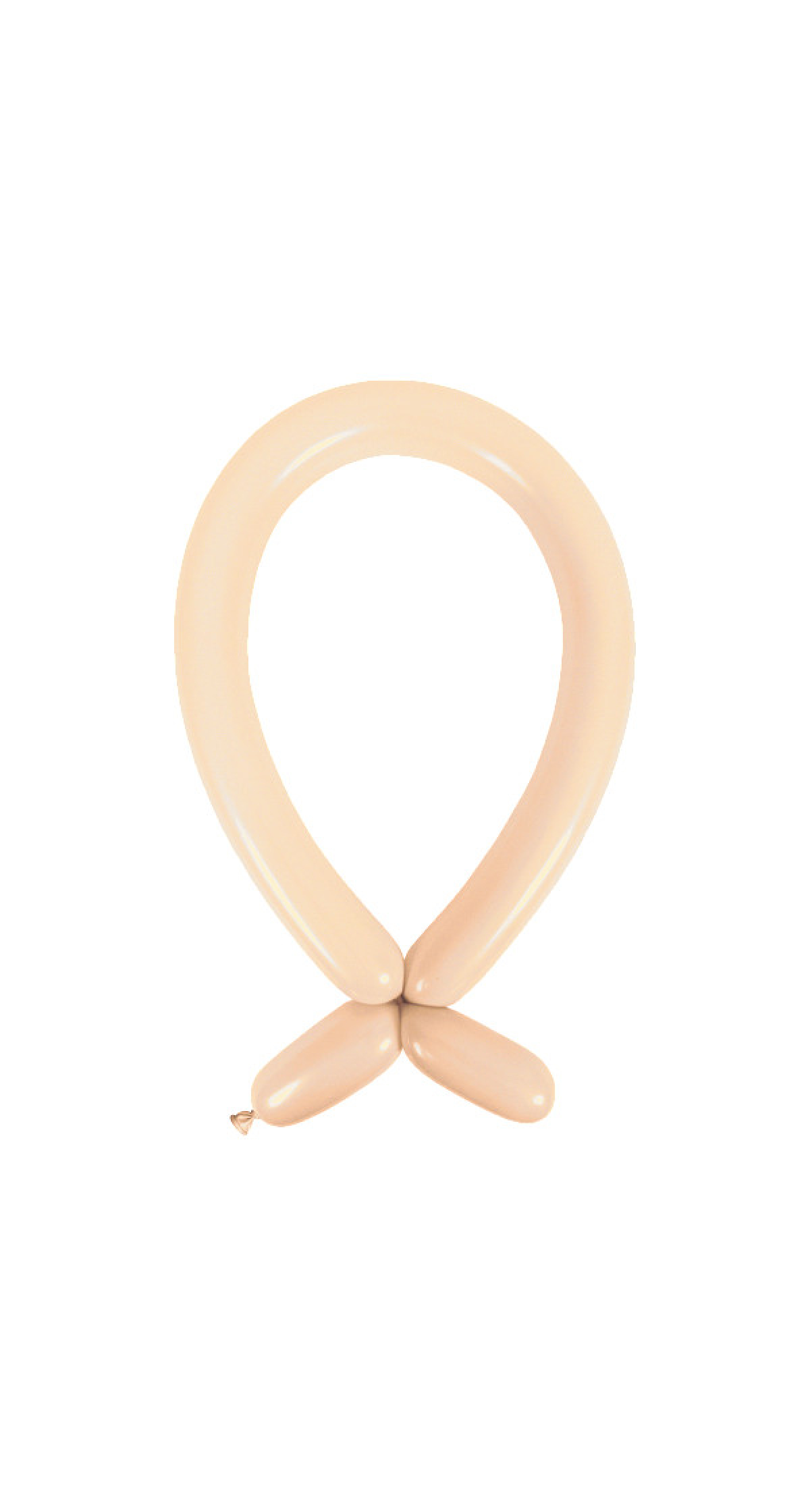 Anagram Modelling Balloon - Macaron Peach  260 - 100pcs