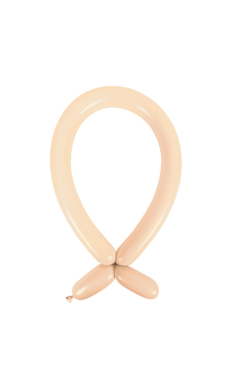 Anagram Modelling Balloon - Macaron Peach  260 - 100pcs