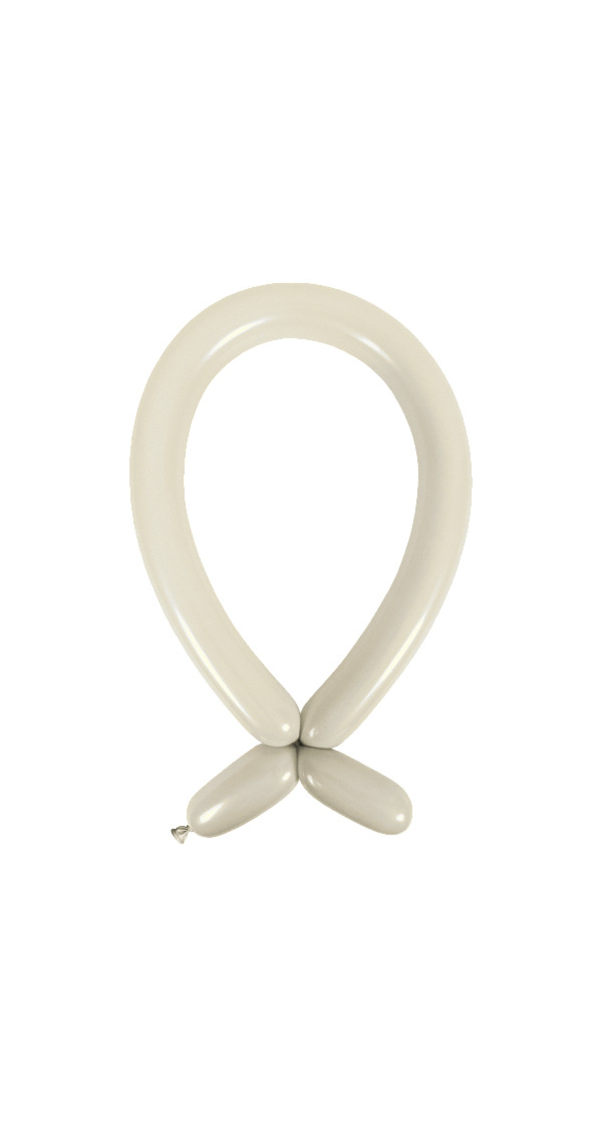Anagram Modelling Balloon - Metallic Silver  260 - 100pcs