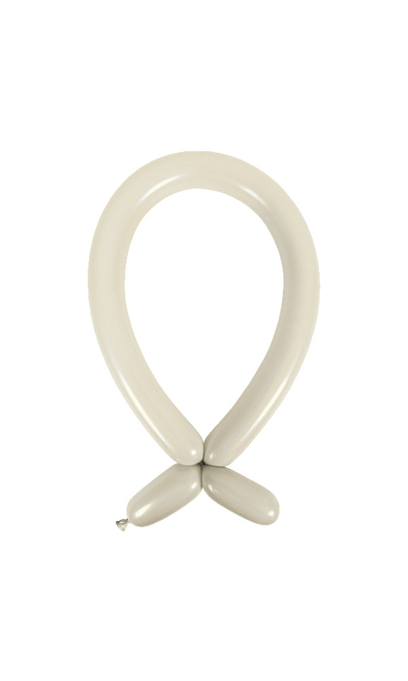 Anagram Modelling Balloon - Metallic Silver  260 - 100pcs