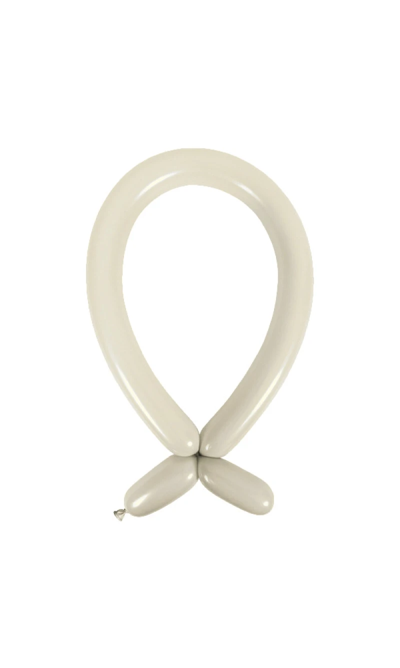 Anagram Modelling Balloon - Metallic Silver  260 - 100pcs