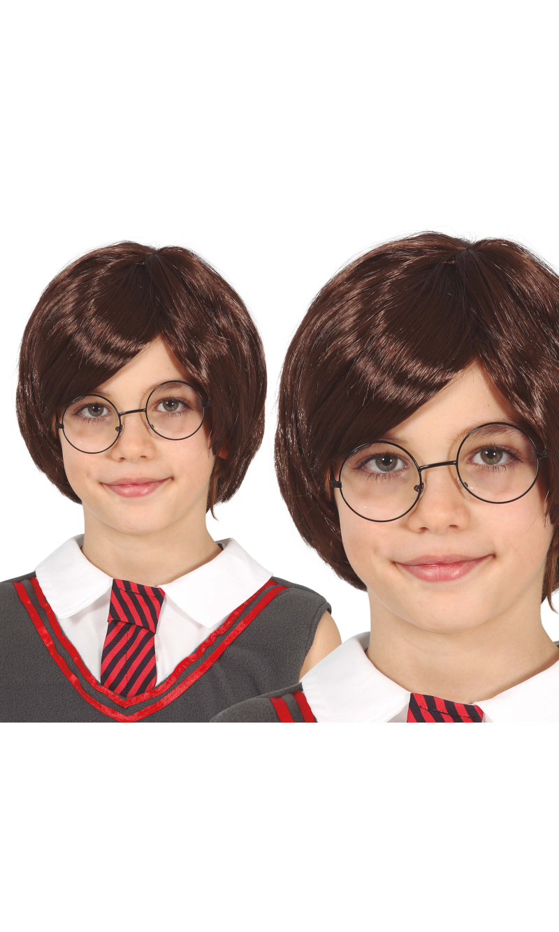 Harry Magician Wig - Child One Size