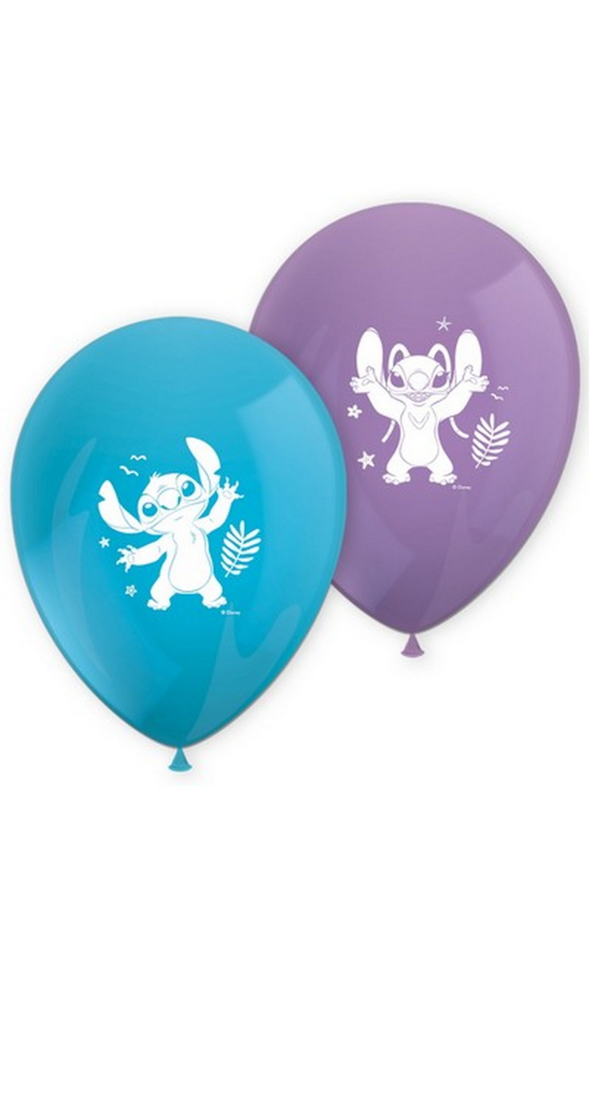 Stitch Party 11 Inch Latex Balloons - 8pk