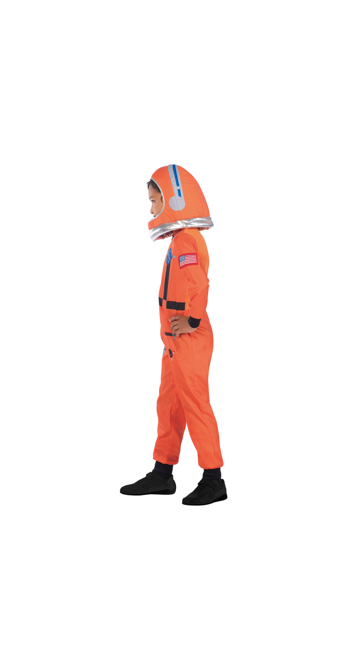 Astronaut Space Suit Orange Costume - Age 8 to 10 Years - Image 3