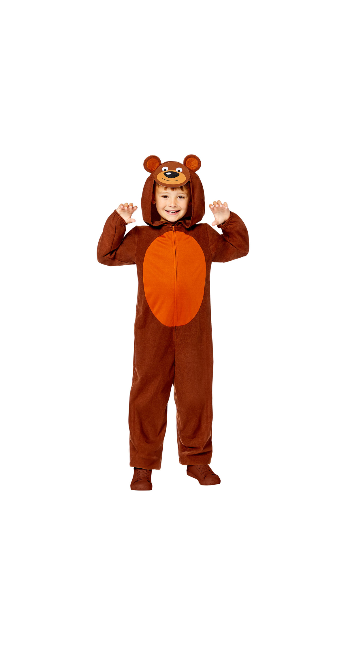 Bear Animal Onesie Child Costume - Age 8 to 10 Years - Image 5