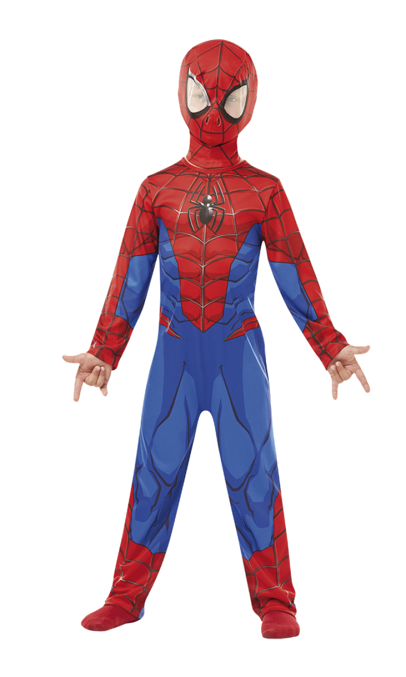 Official Licensed Spider-Man Classic Costume - Age 7 to 8 Years