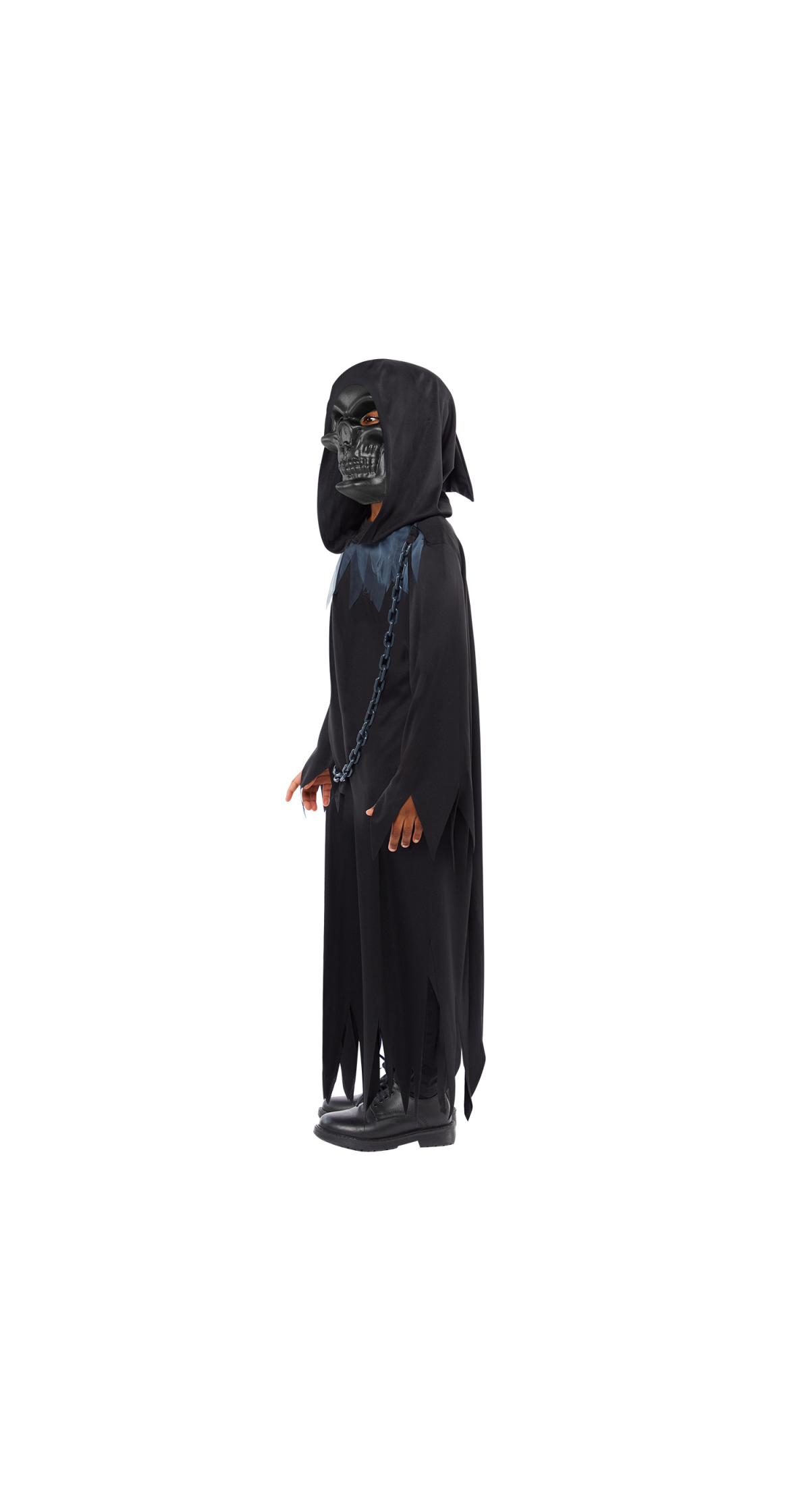Dark Grim Reaper Costume - Age 6 to 8 Years