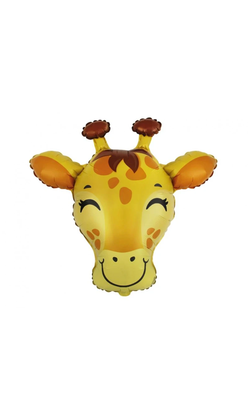 Giraffe Head Foil Balloon - 24 Inch