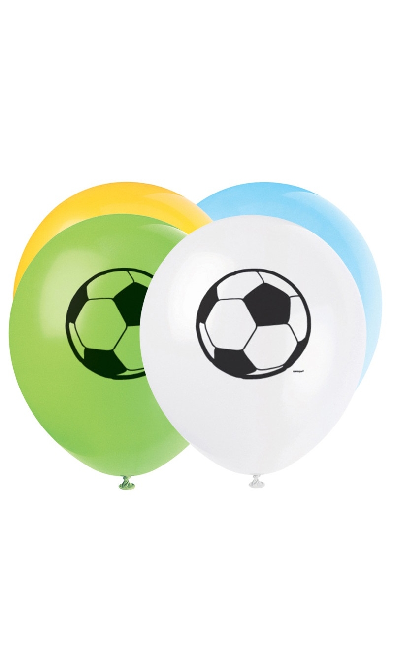 Football 12" Latex Balloons - 8pk