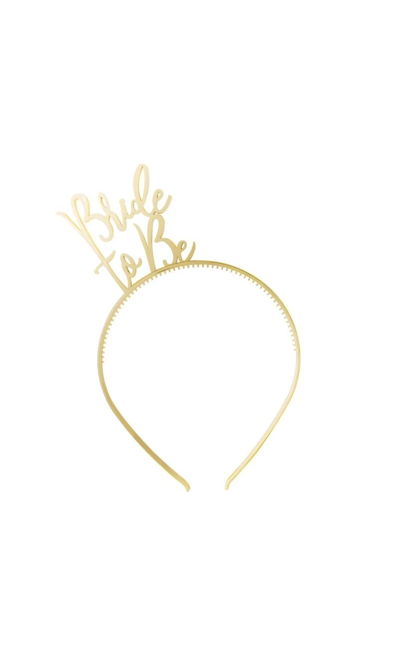 Hens Plastic Bride to Be Party Headband