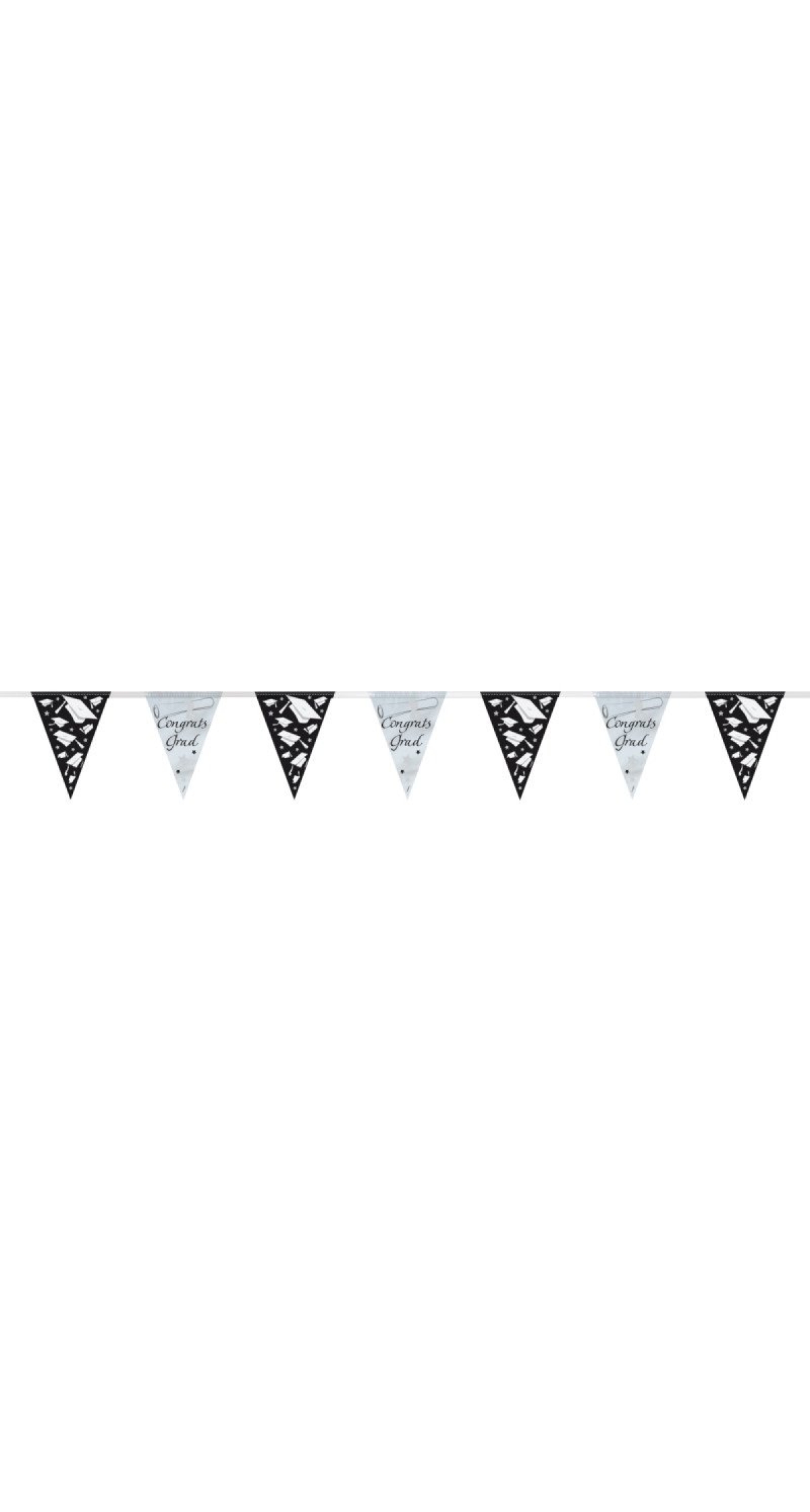 Graduation Decoration Flag Banner - 9ft