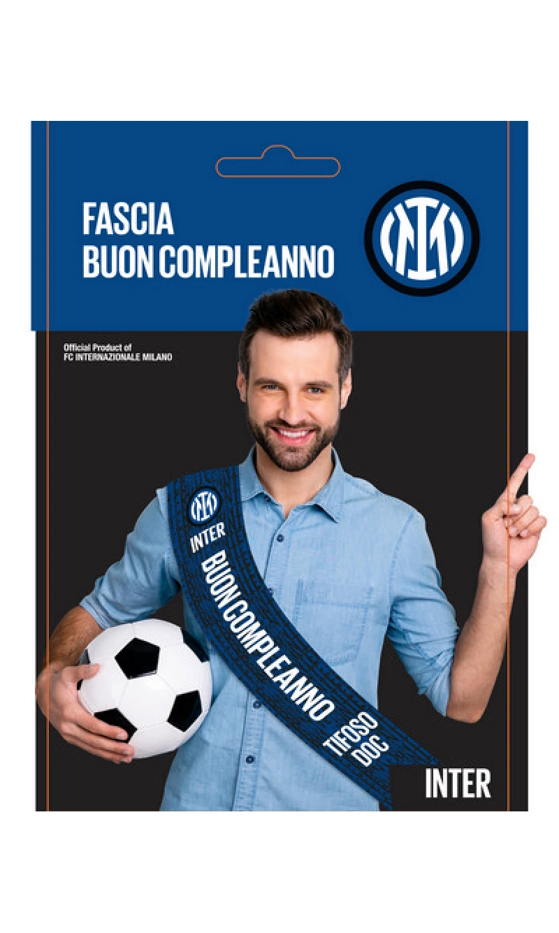 Inter Buon Compleanno Sash