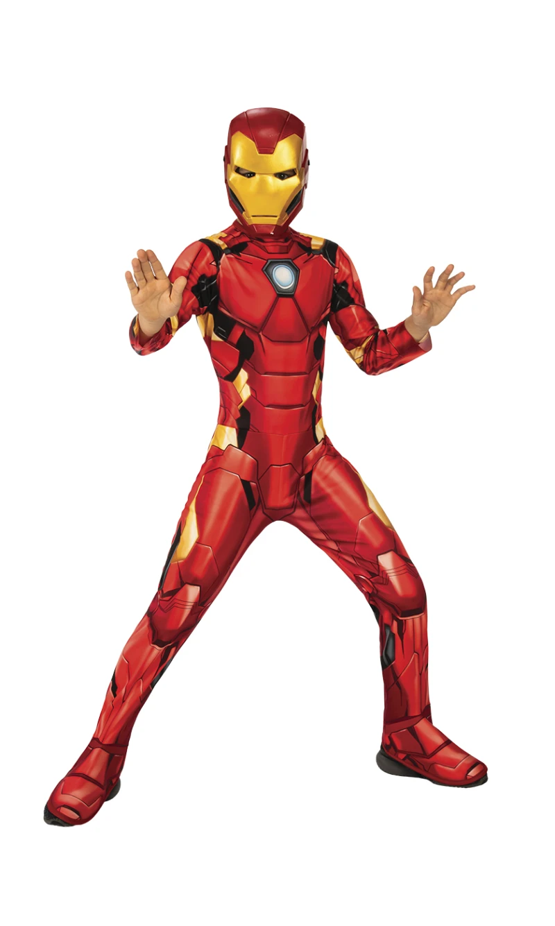 Official Licensed Iron Man Classic Costume - Age 9 to 10 Years