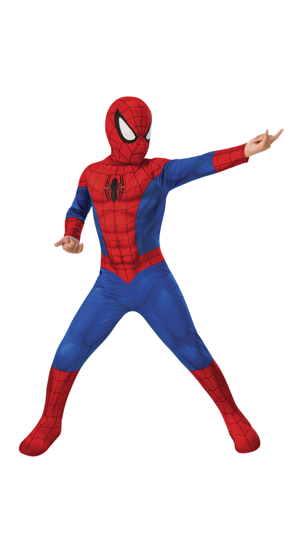 Official Licensed Spiderman Classic Costume (Size S) - Age 3 to 4 Years