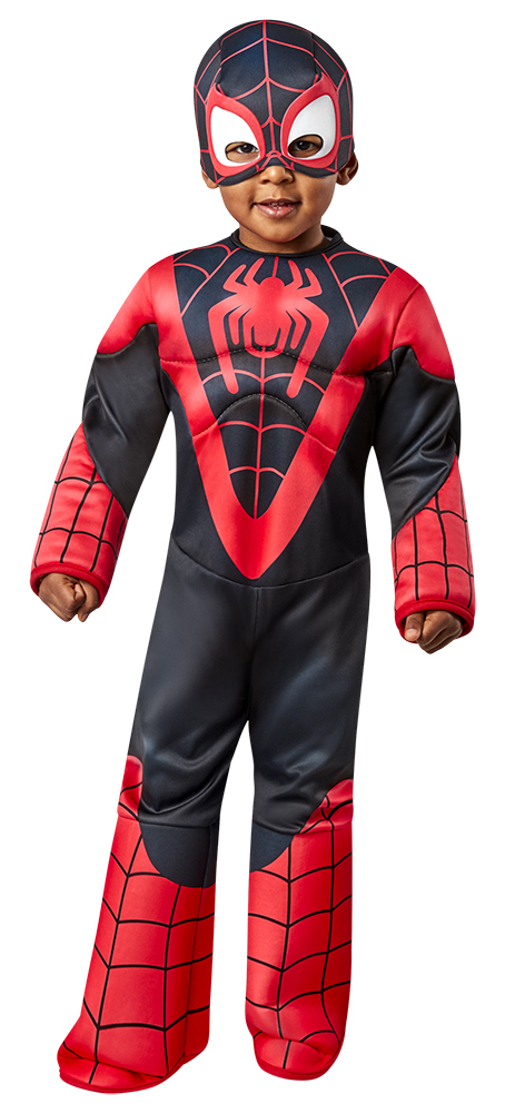 Official Licensed Miles Morales Spin Deluxe Costume - Age 3 to 4 Years