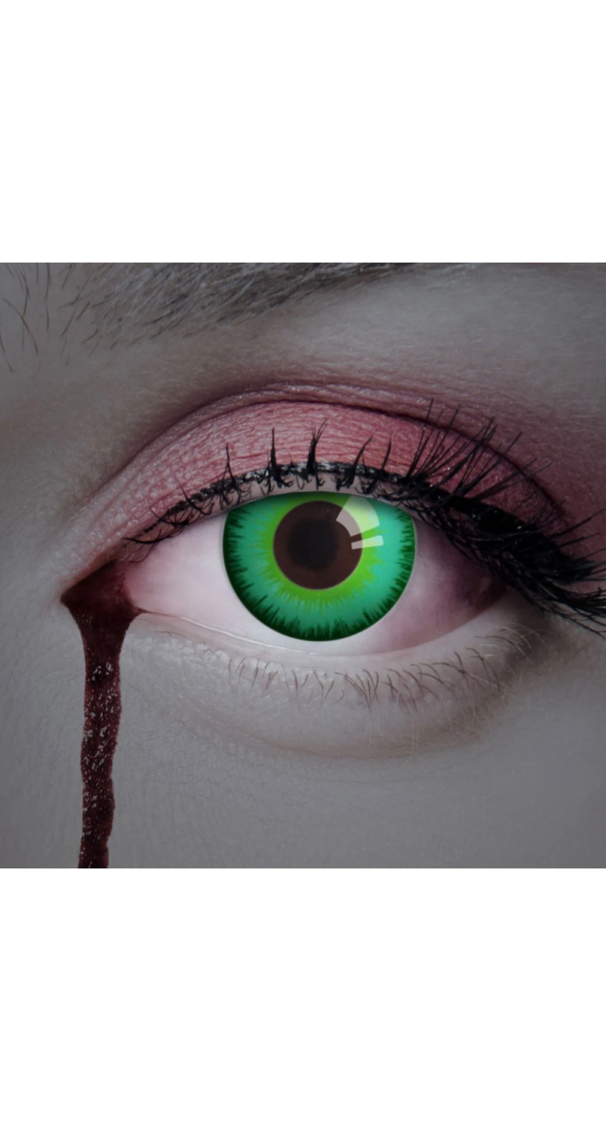 Contact Lenses Magic Green Eye (1 Pair) - 12 Month Use