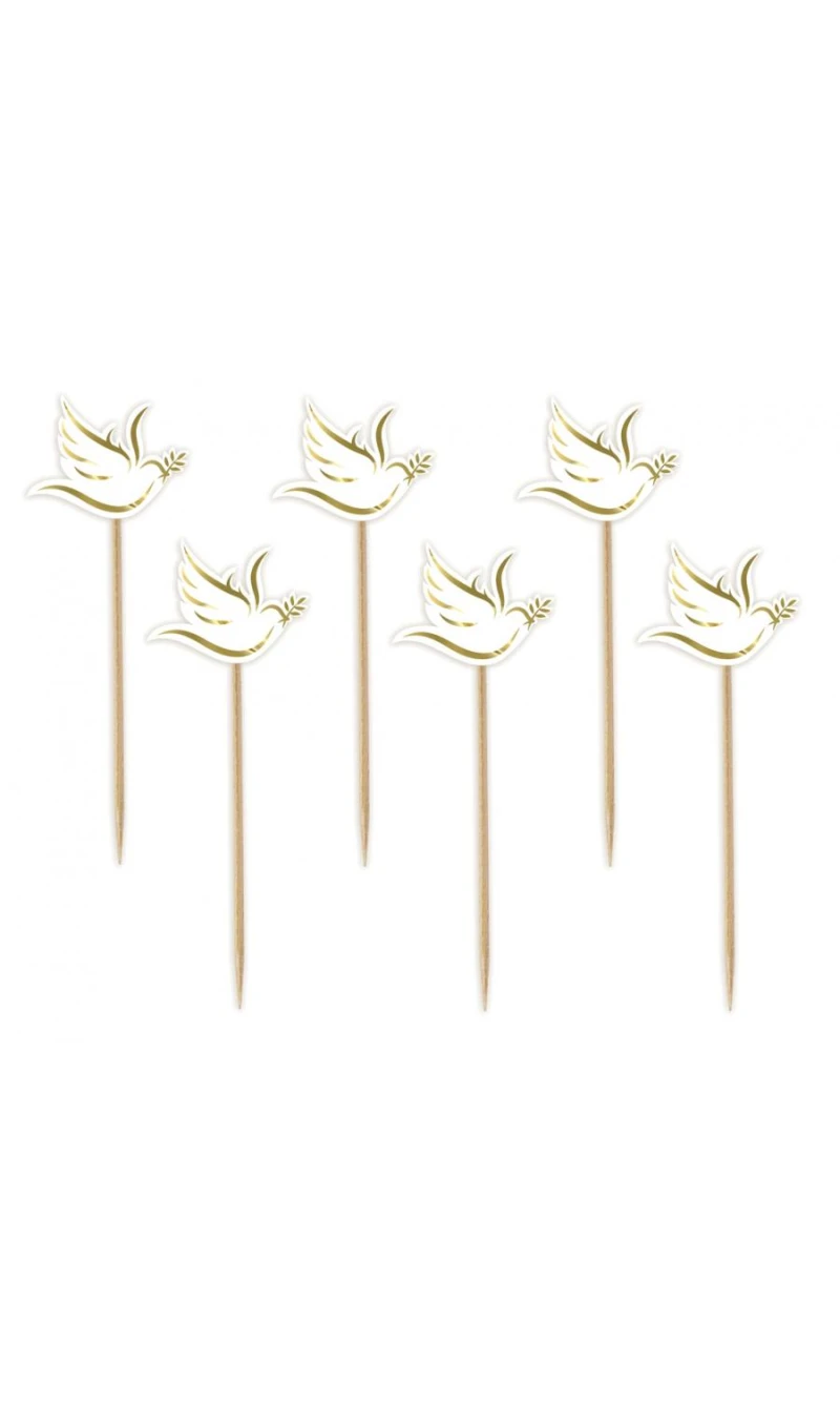 Picks Gold Dove - 6pcs