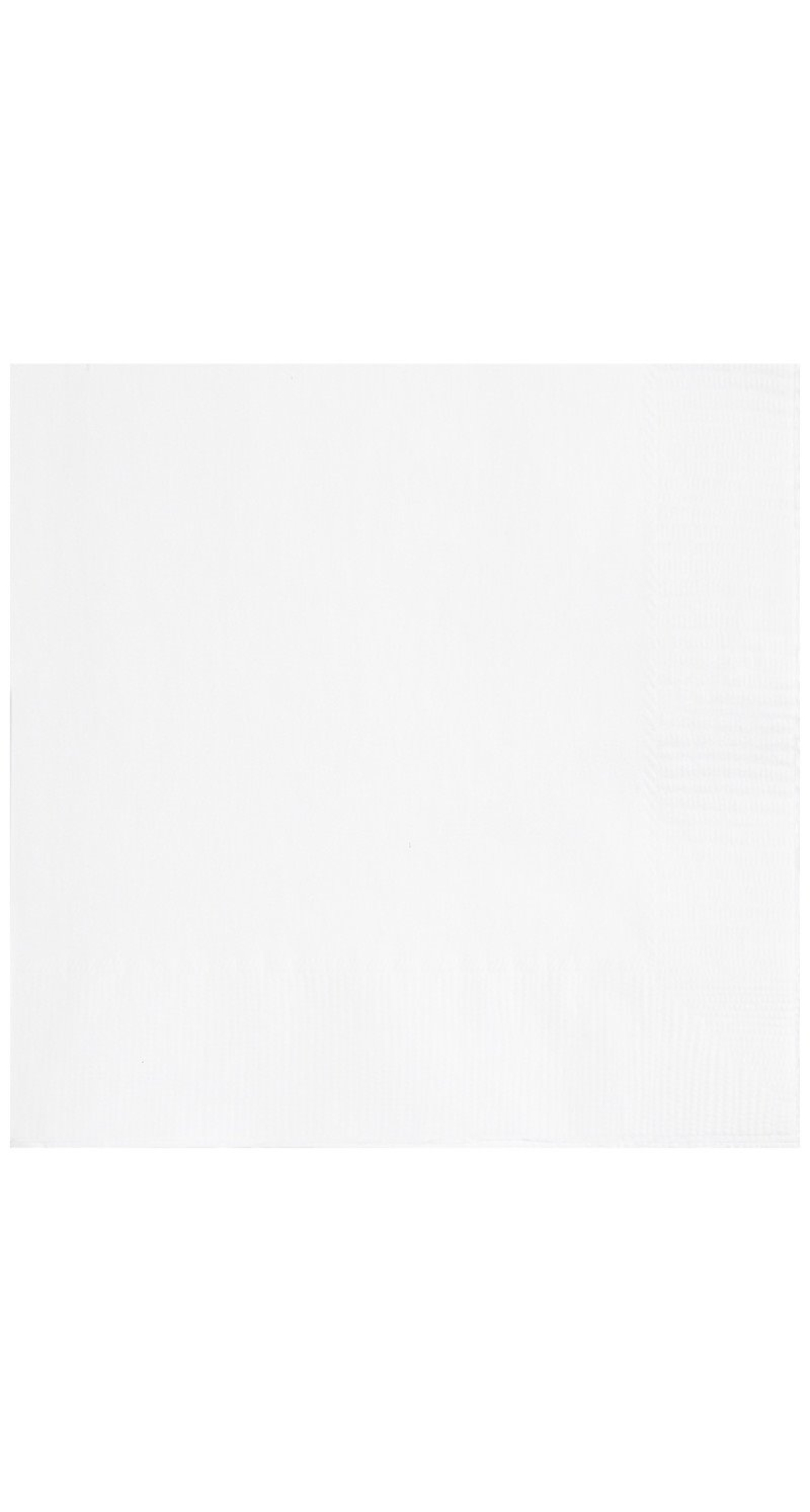 White Solid Luncheon Napkins - 20pk