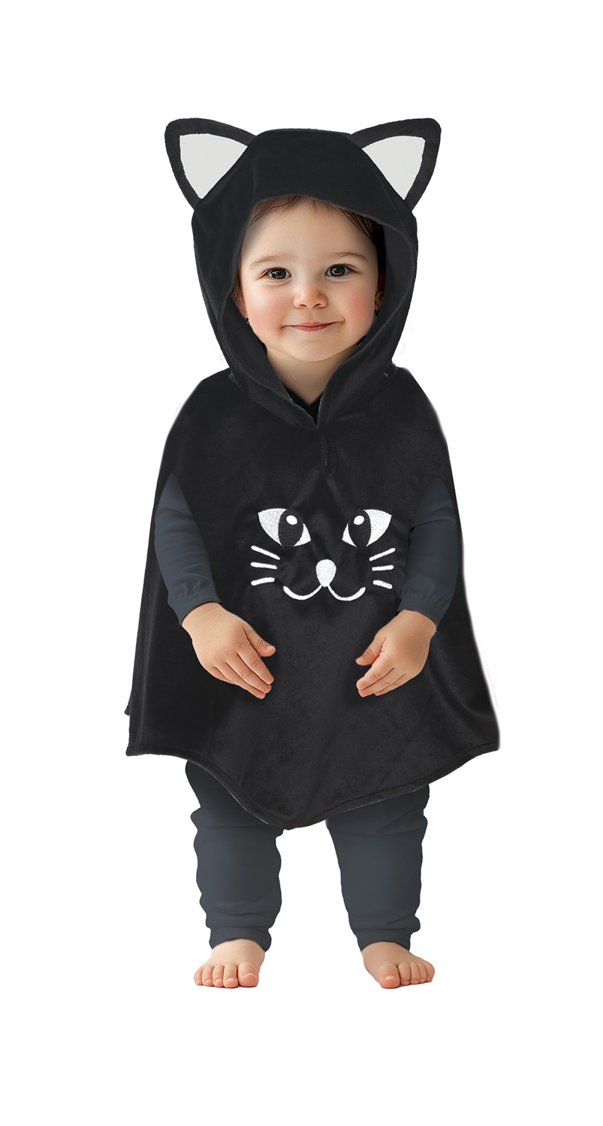 Cute Cat Poncho Baby Costume - Age 18 to 24 Months