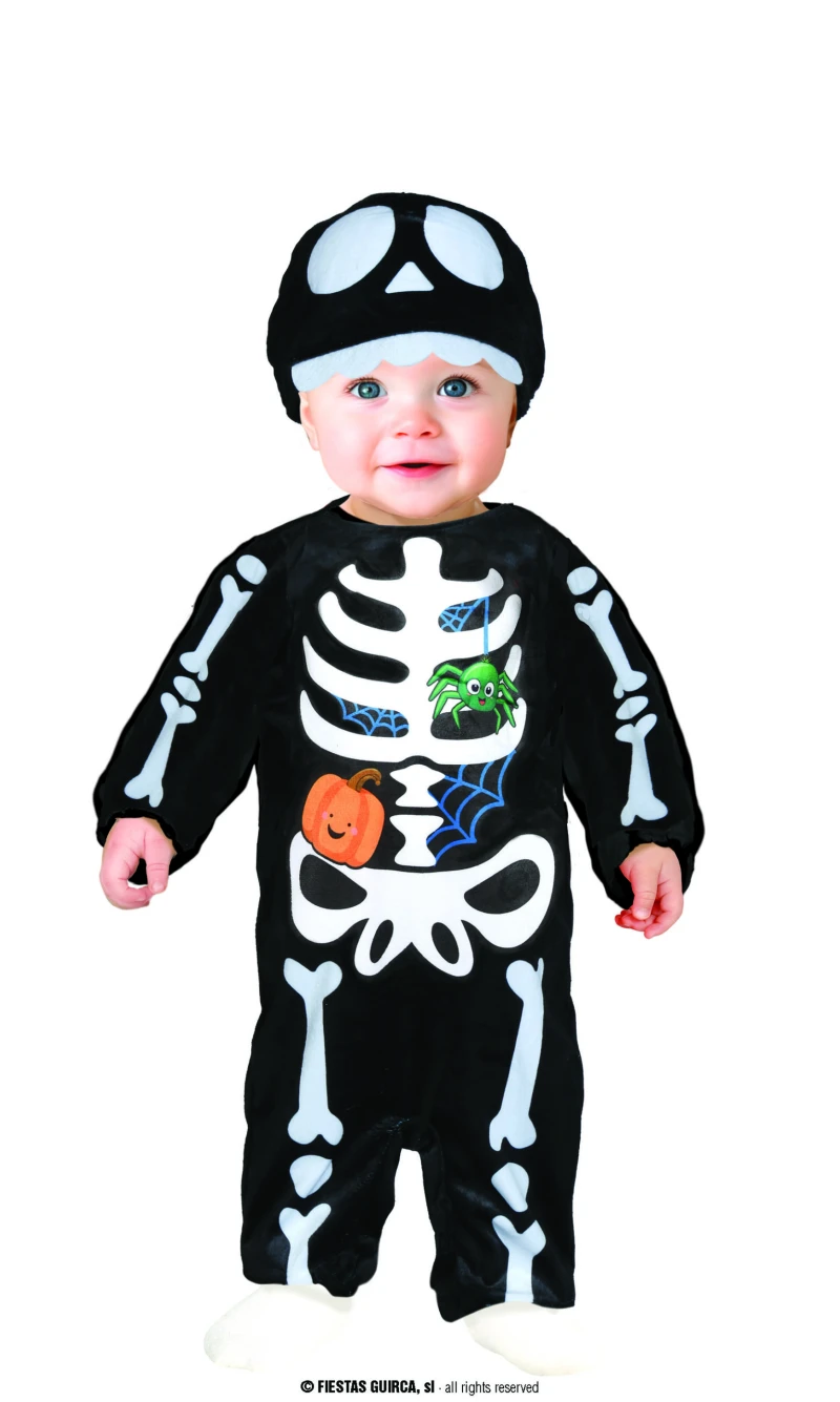 Skeleton Boo Baby - Age 12 to 18 Months