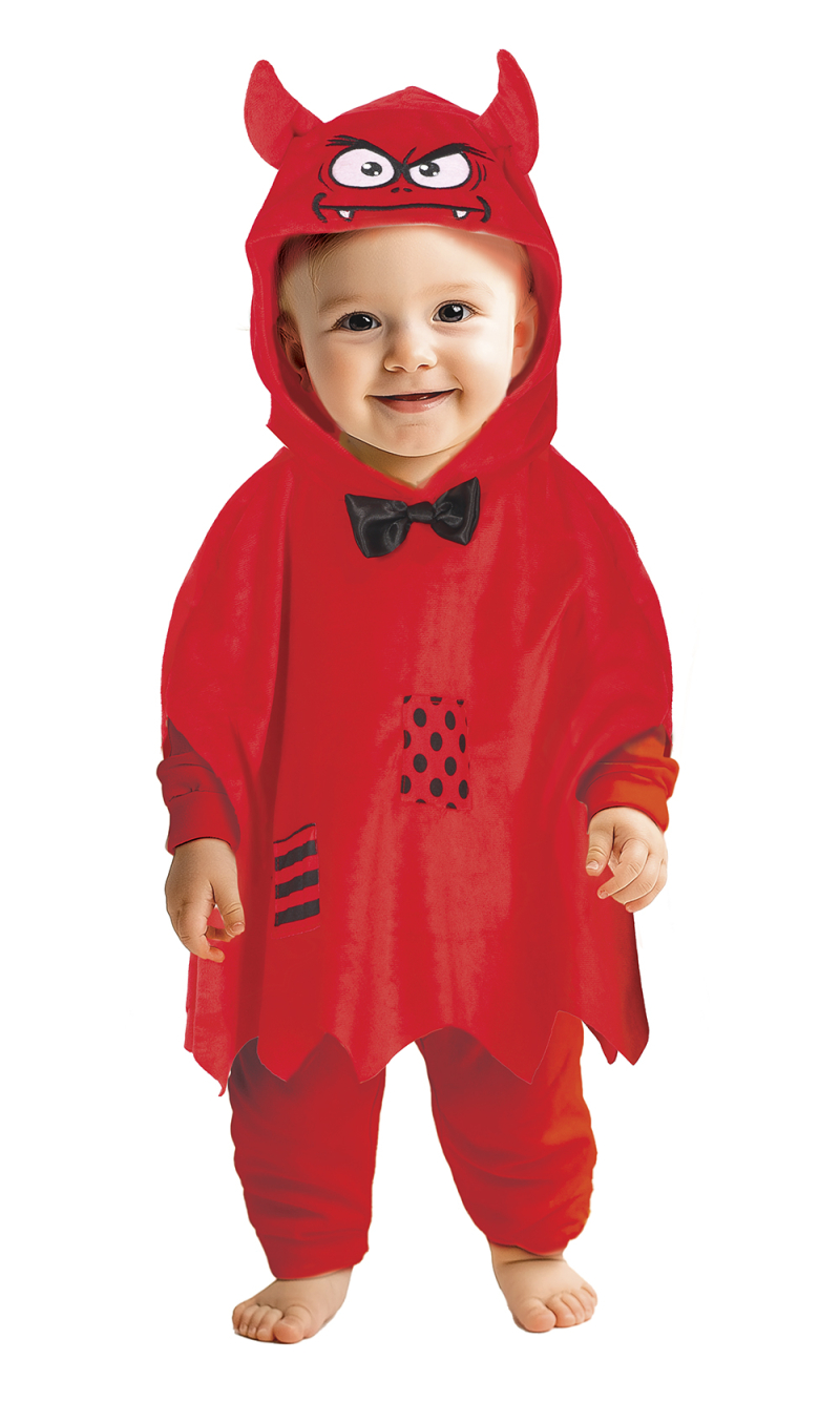 Halloween Demon Poncho Baby Costume - Age 18 to 24 Months