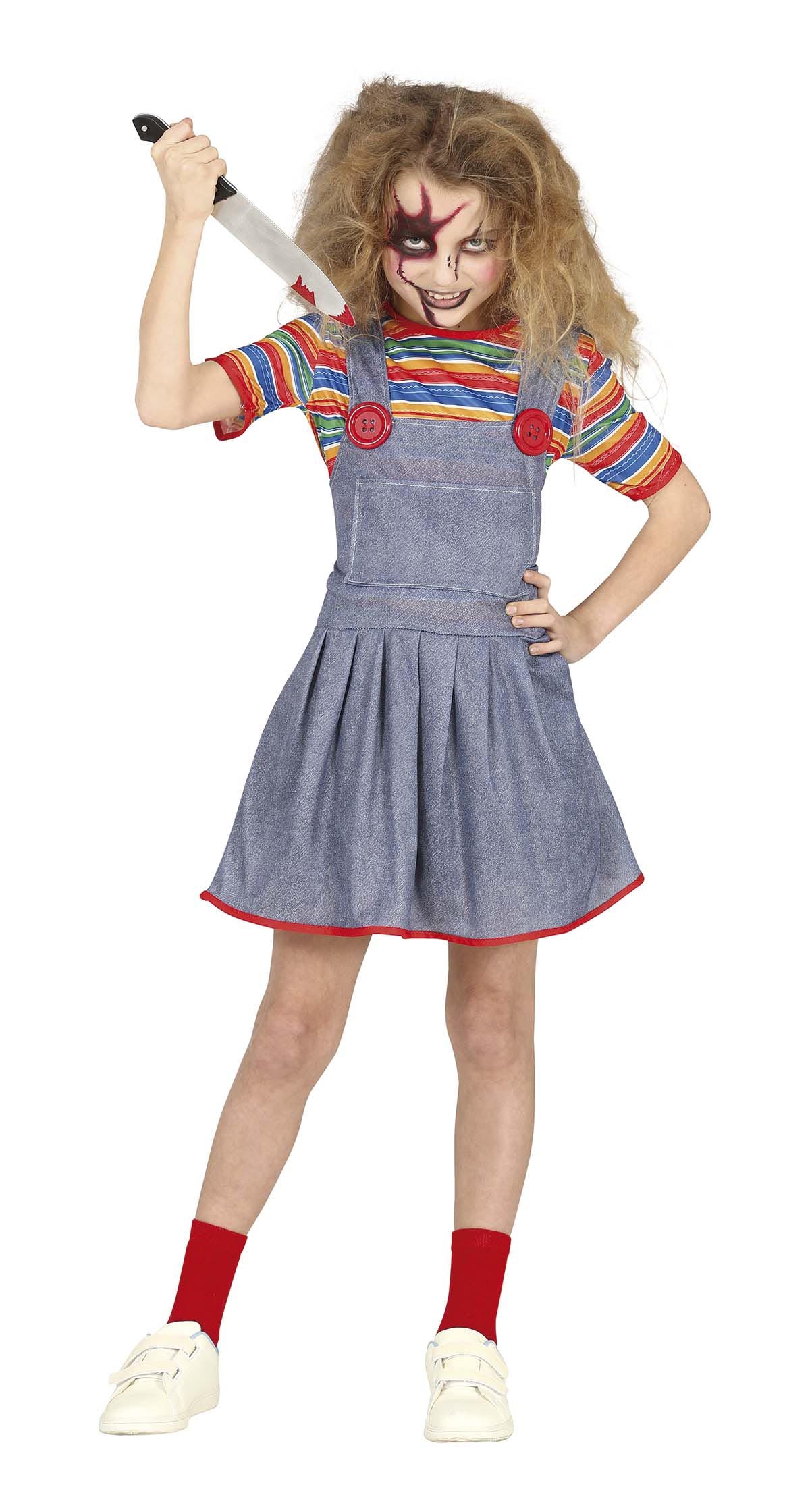 Chucky Girl Doll Costume - Age 10 to 12 Years