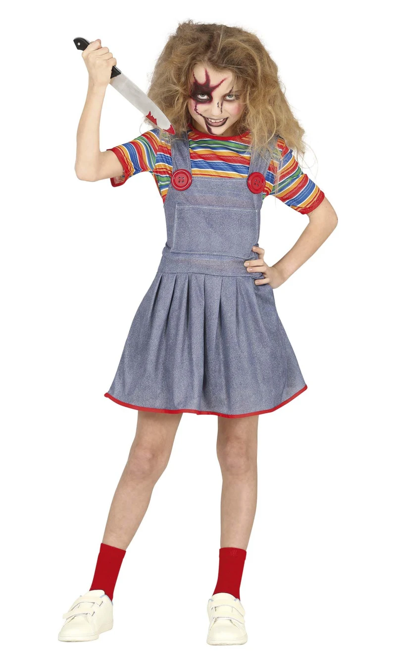 Chucky Girl Doll Costume - Age 10 to 12 Years