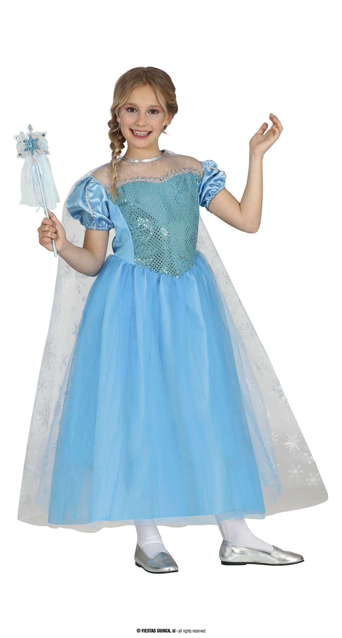 Elsa Frost Princess Costume - Age 10 to 12 Years