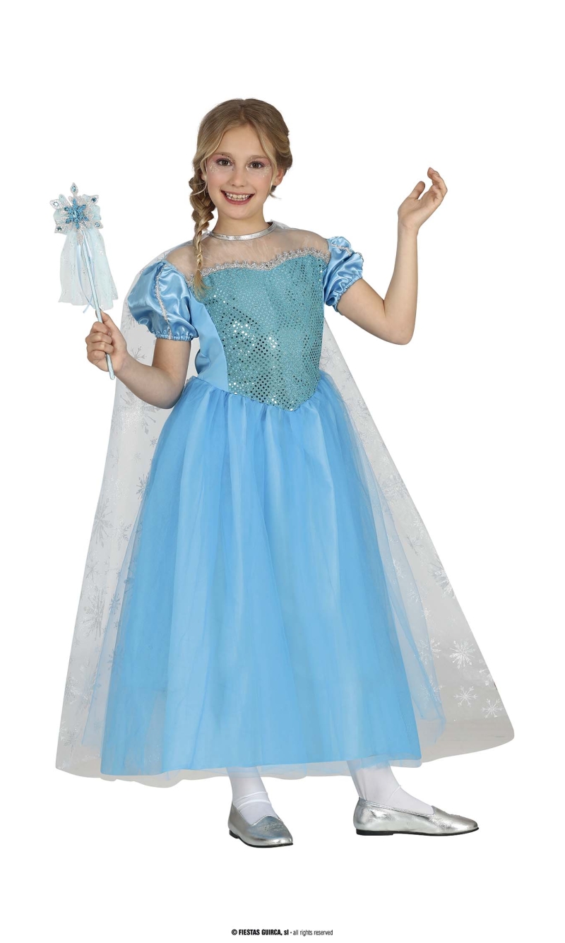Elsa Frost Princess Costume - Age 10 to 12 Years