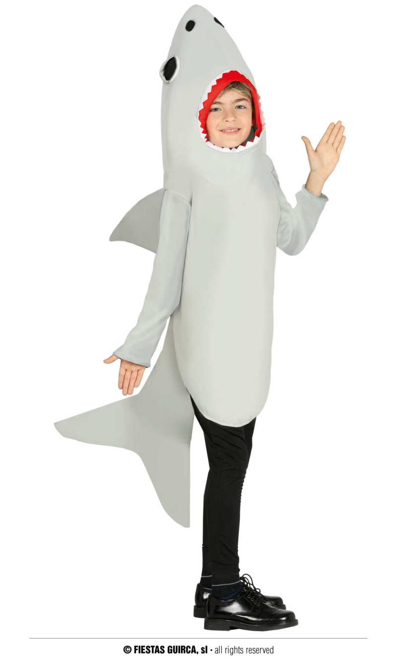 Shark Sea Costume - Age 10 to 12 Years