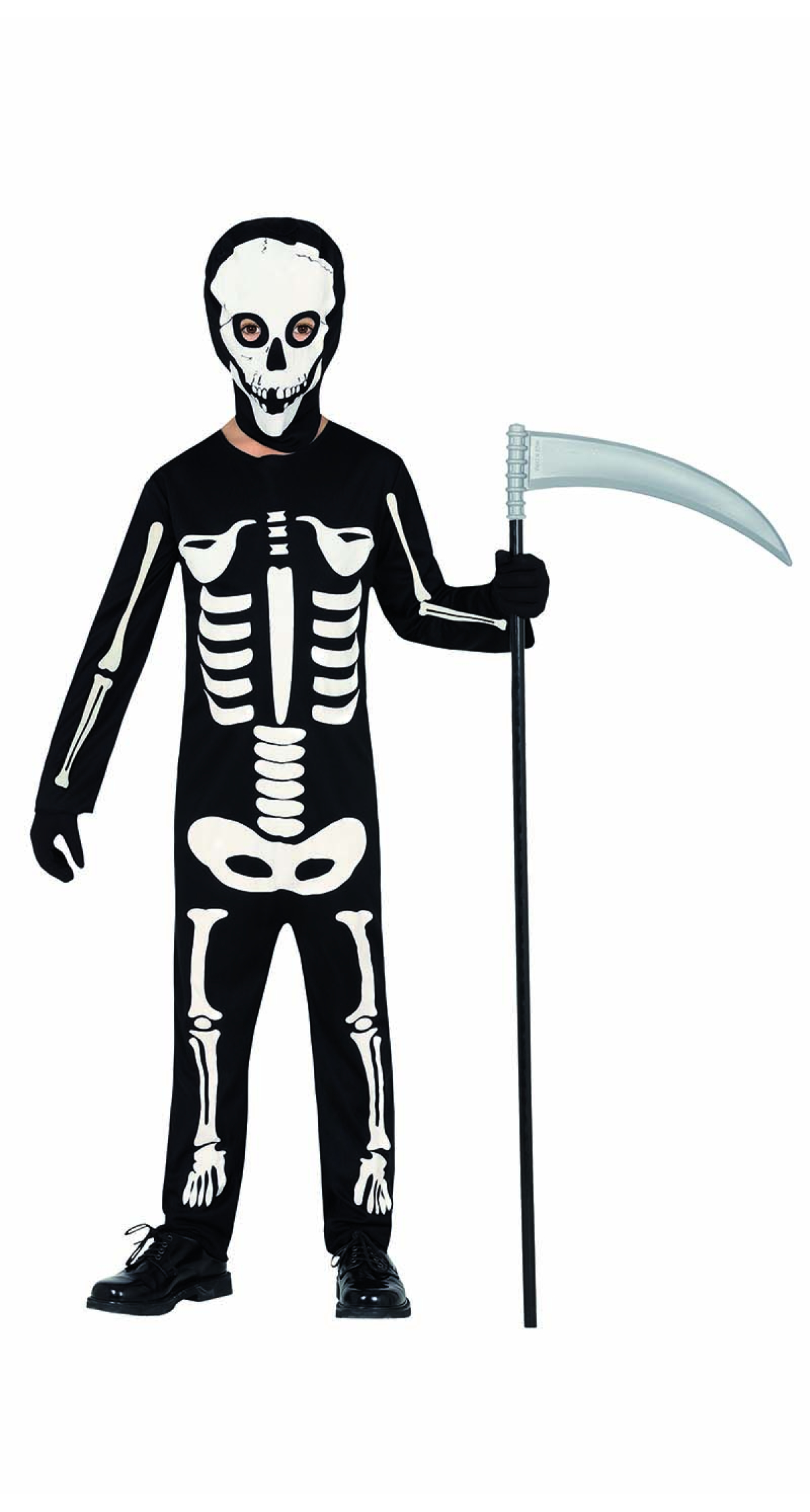 Skeleton Game Boy Costume - Age  3 to 4 Years