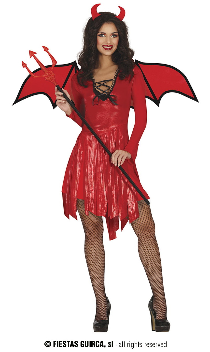 Lust Devil Lady Costume - Adult Size Small (36-38)