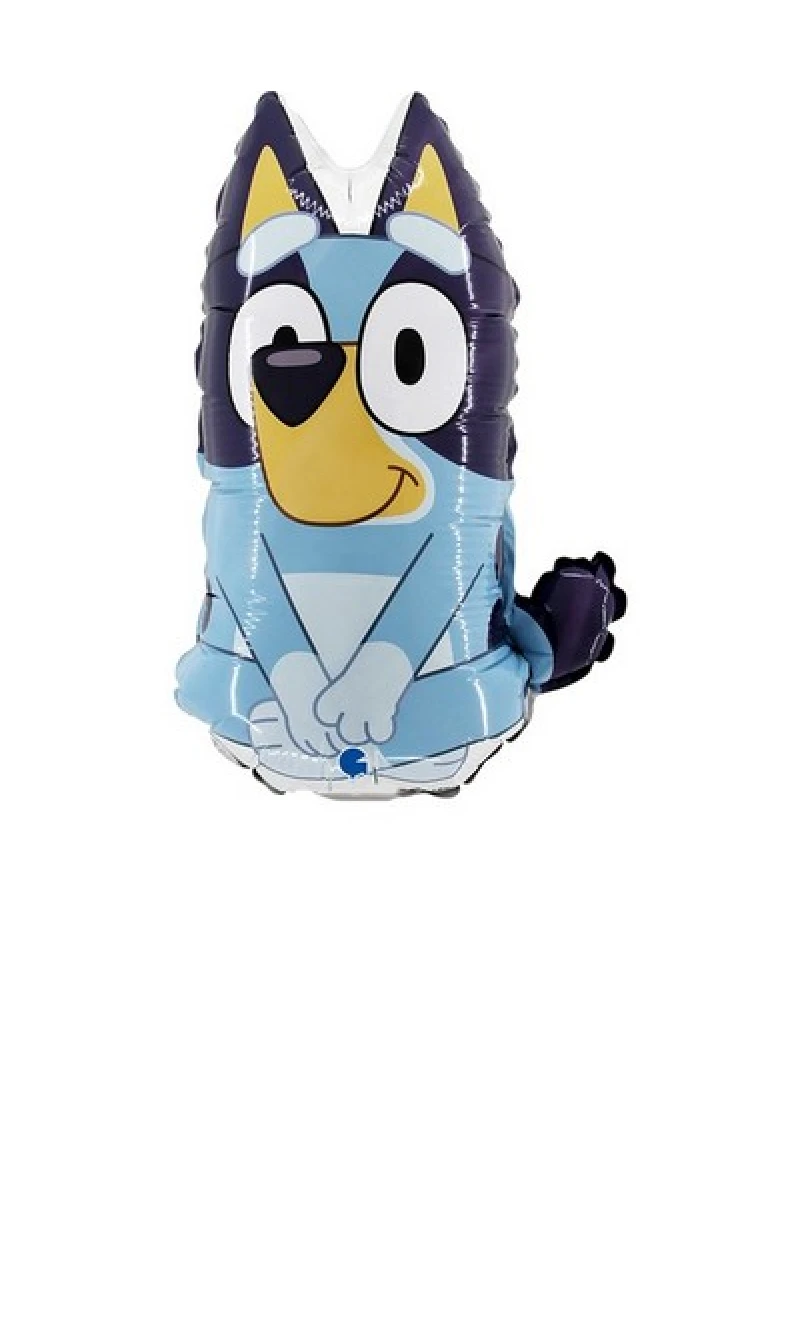 Bluey Mini Shape Foil Balloon 27x36cm - Stick
