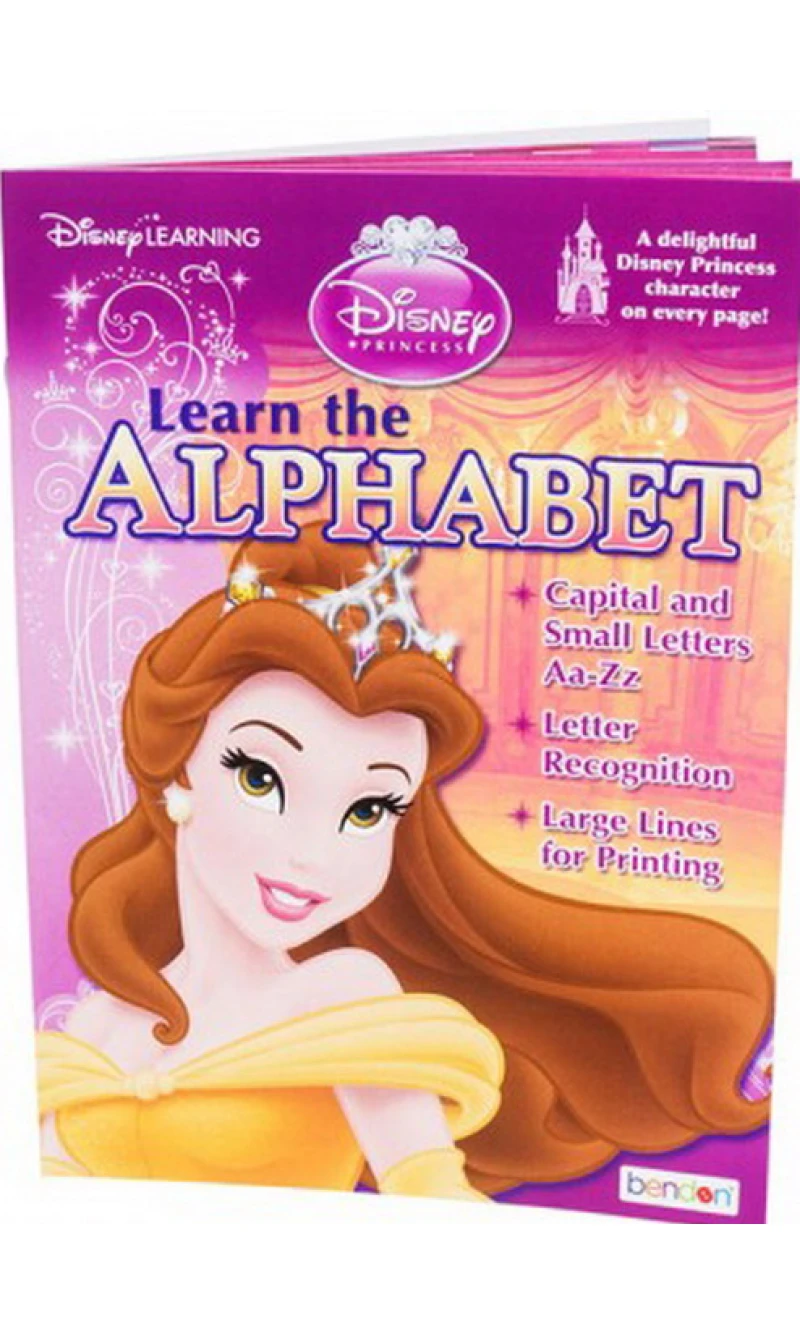 Belle Alphabet Workbook w/32 pages - 26.5x20.5cm