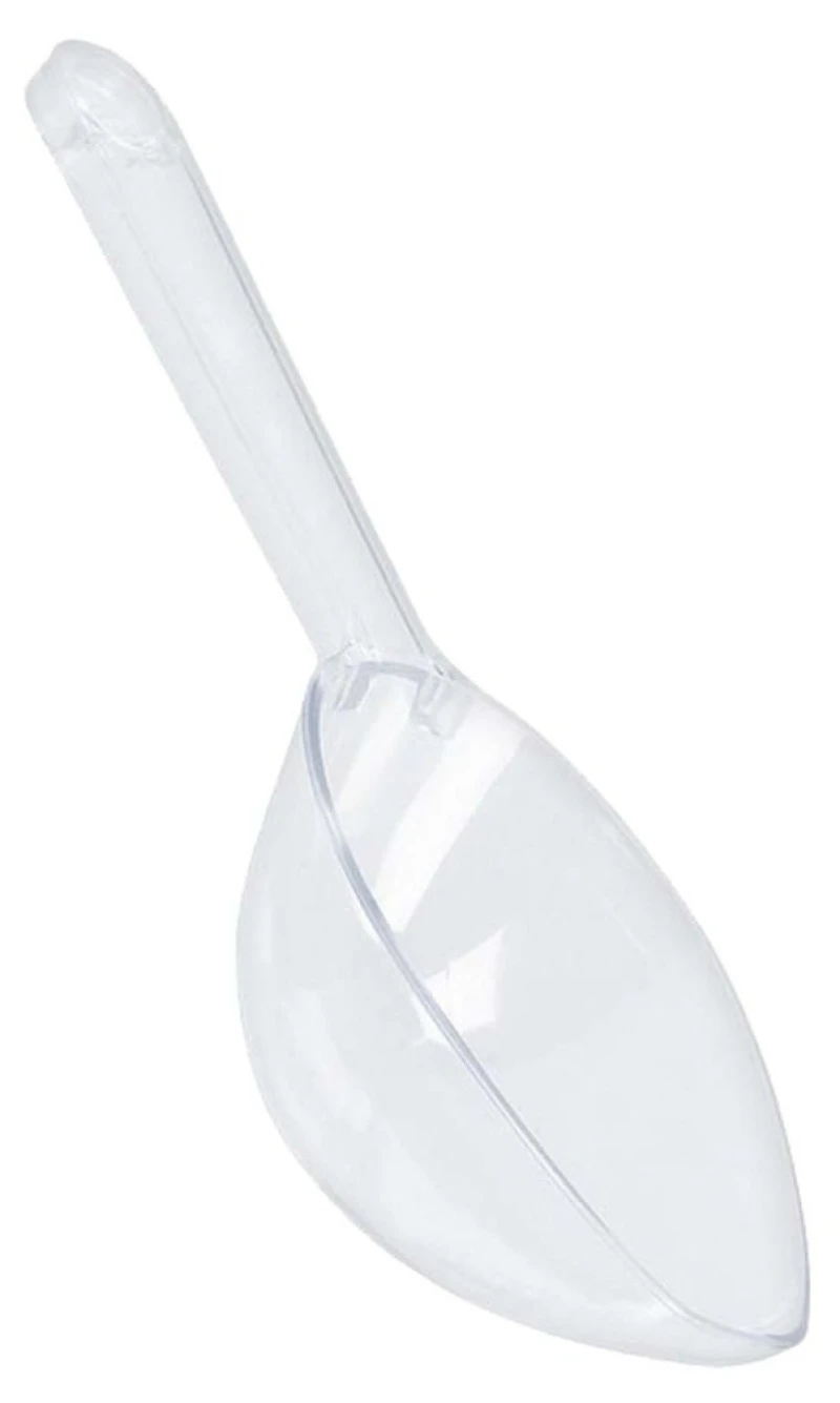 Candy Buffet Plastic Scoop 16.5cm - Clear