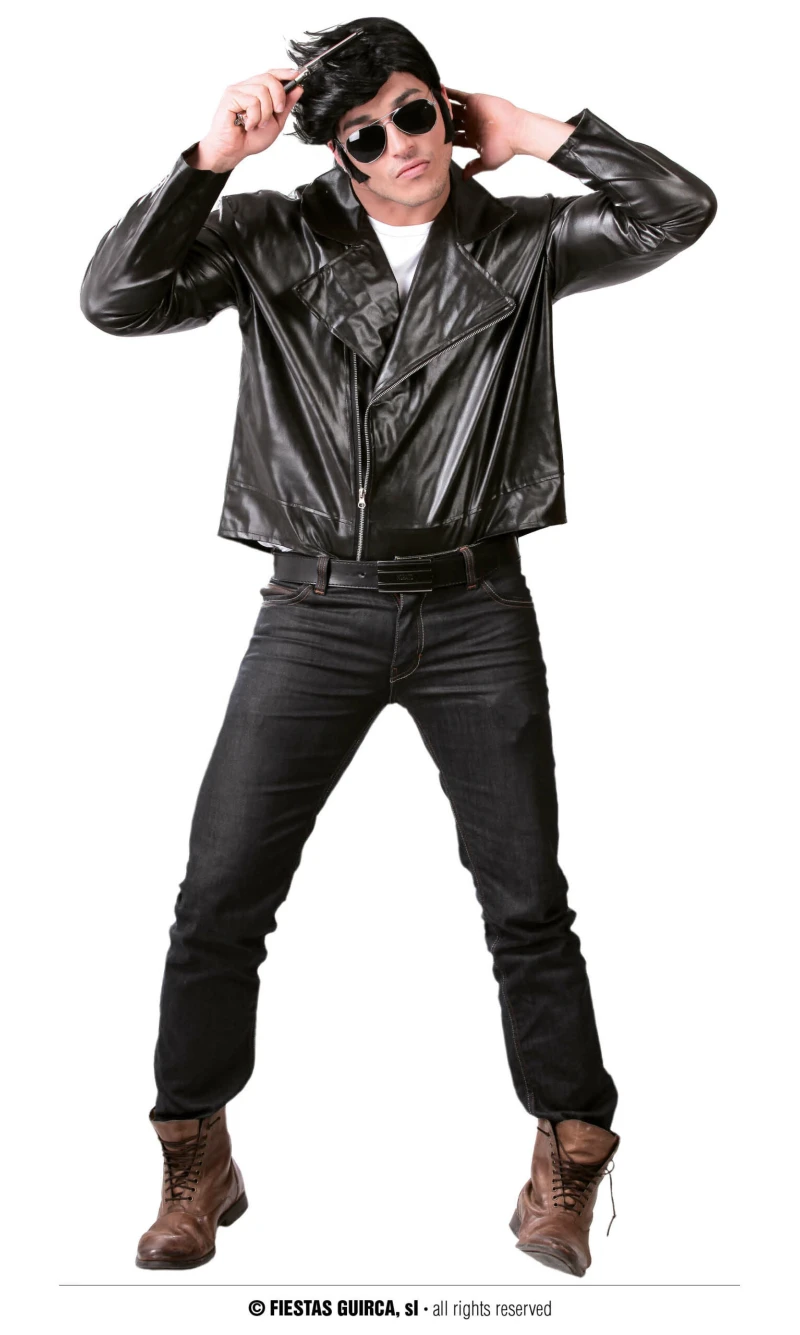 Biker / Rocker / Punk / Jacket - Adult Size Medium (48-50)