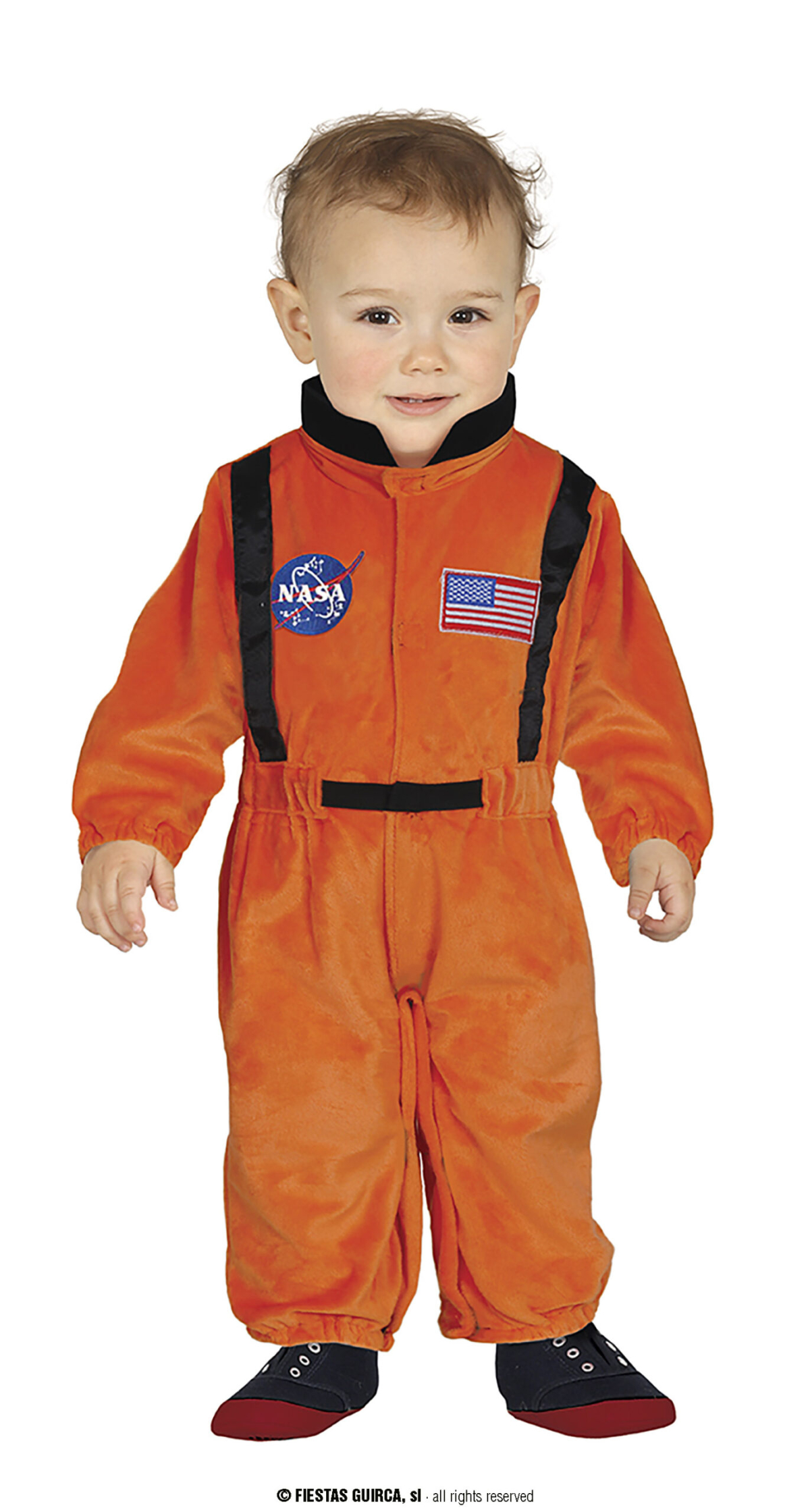 Orange Astronaut Baby - Age 12 to 18 Months