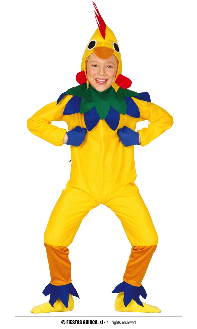 Unisex Rooster Costume - Age 10 to 12 Years