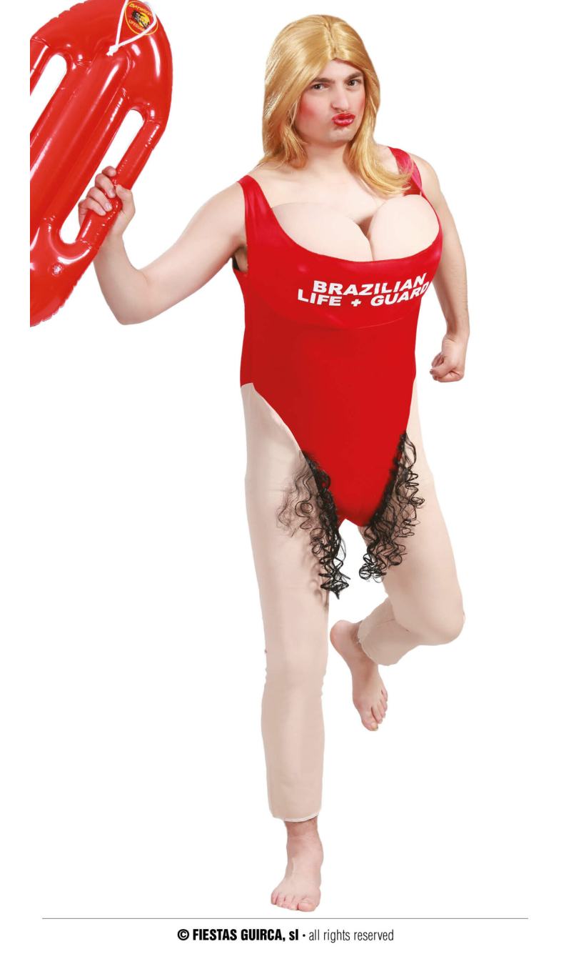 Lifesaver Baywatch - Adult Size Small (46-48)