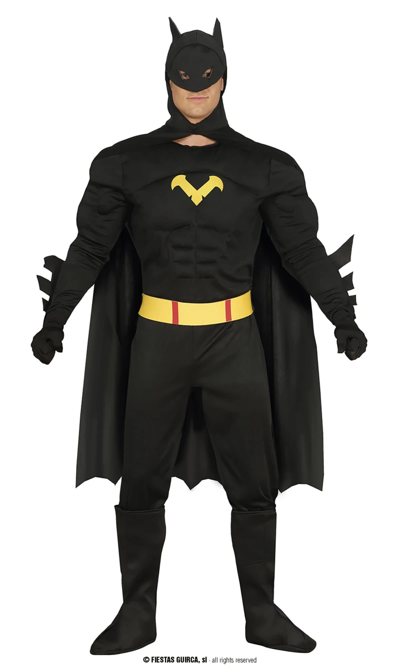 Batman (Black Hero) - Adult Size Small (46-48)