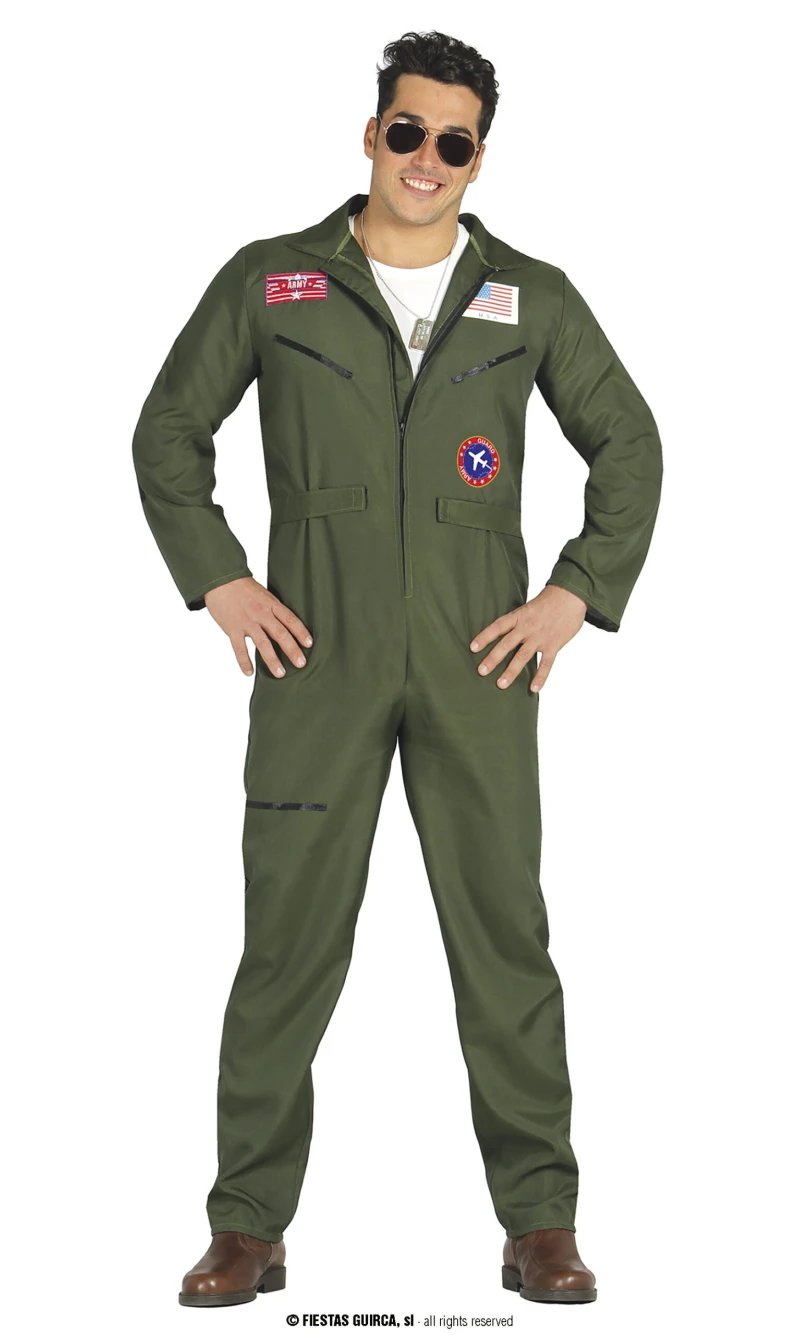Fighter Pilot - Adult Size Small (46-48)