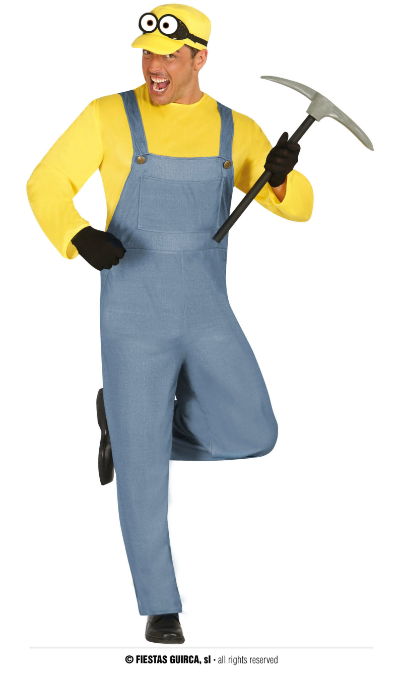 Minion Miner - Adult Size Small (46-48)