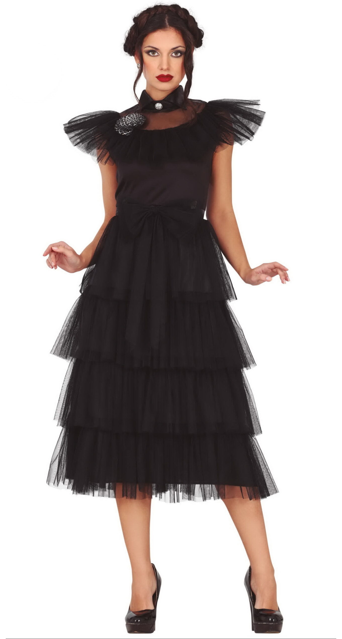 Wednesday Addams Raven Dance Costume - Adult Size Small (36-38)