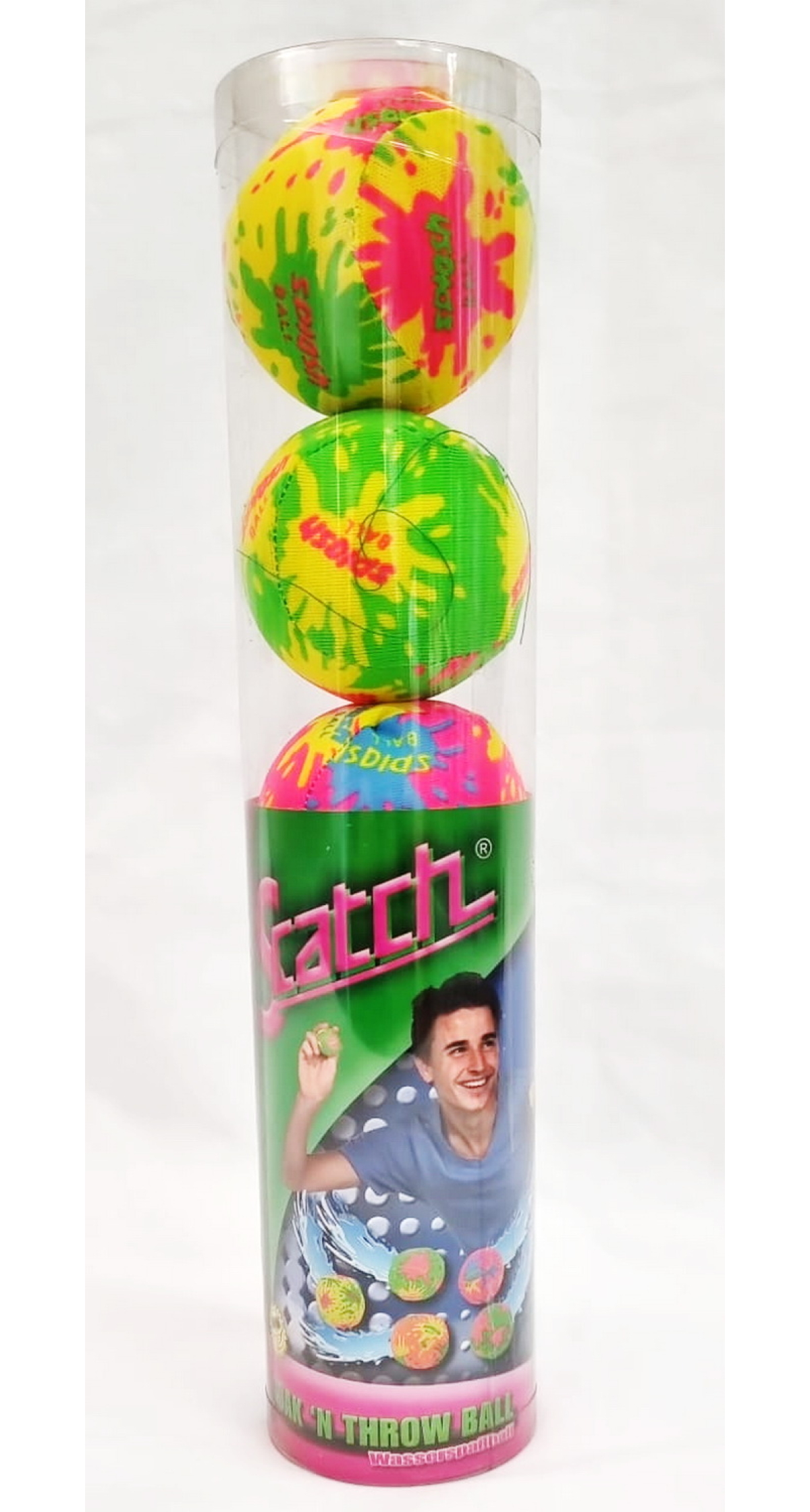Scatch Soak & Throw Ball 5pcs - For Age 18+ Months