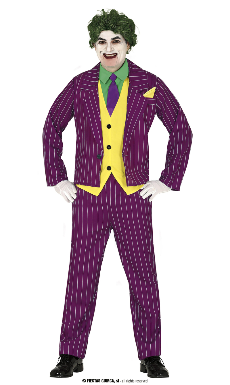 Crazy Joker - Adult Size Extra Large (54-56)