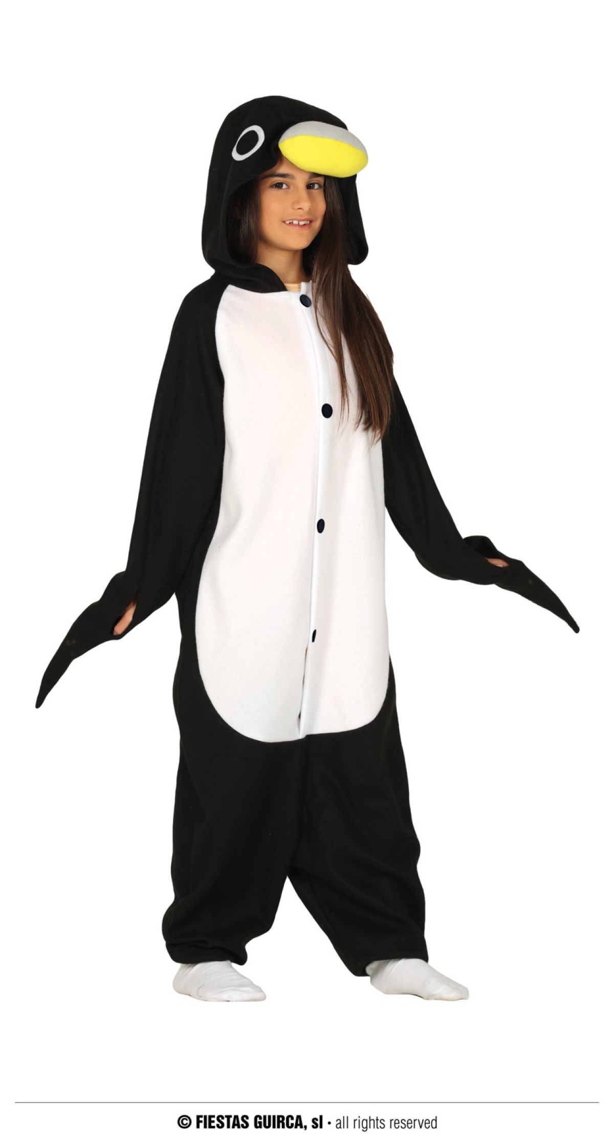 Penguin Kigurumimi Onesie - Age 10 to 12 Years