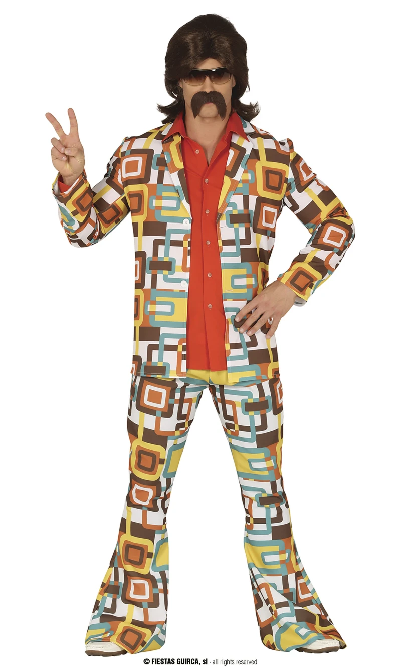 Stylish Boogie Disco Man - Adult Size Small (46-48)